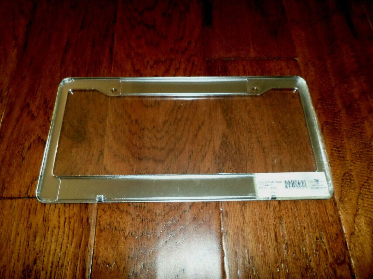 U.S  ARMY 1st CAVALRY METAL LICENSE PLATE FRAME 3D RAISED LETTERS U.S.A MADE