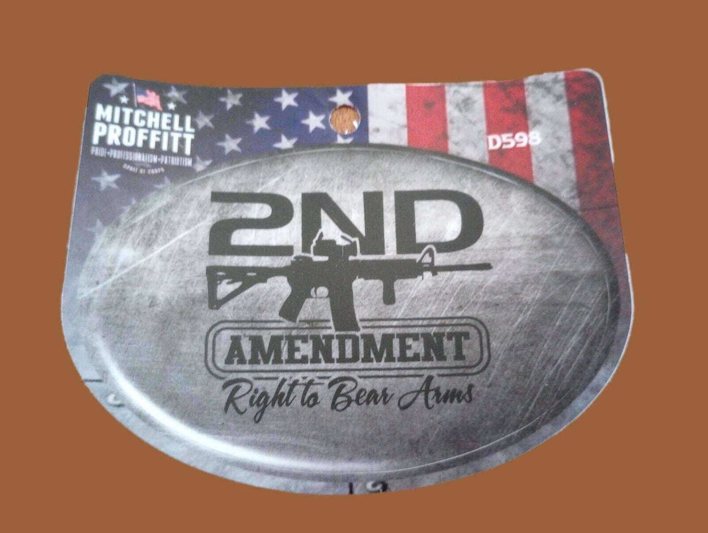 2ND Amendment Right To Bear Arms Window Decal Vinyl Sticker