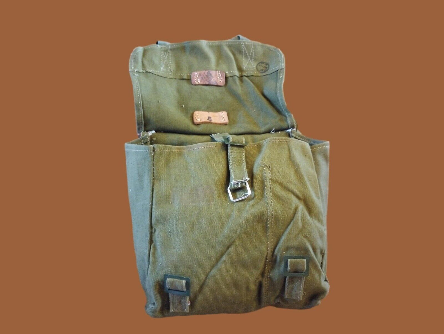 ROMANIAN MILITARY SHOULDER BAG WITH ADJUSTABLE STRAP COMBAT DAY PACK SURPLUS