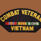 U.S MILITARY VIETNAM COMBAT VETERAN HAT PATCH US MADE NEW IN BAGS