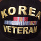U.S MILITARY KOREA VETERAN HAT MILITARY BALL CAP KOREA WAR VETERAN