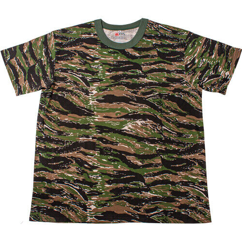 U.S MILITARY ARMY STYLE ASIAN TIGER STRIPE T-SHIRT LARGE – Clay's Military