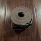 US MILITARY GRADE KHAKI WEB BELT WITH BLACK BUCKLE 54 INCHES USA MADE HEAVY WEB