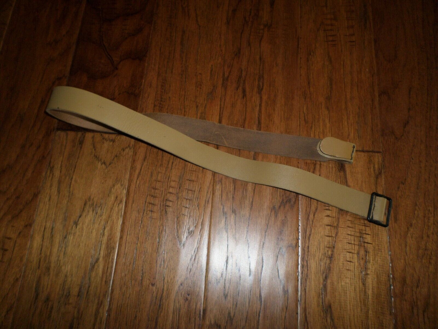 FRENCH MAS RIFLE SLING ARMY MILITARY BROWN LEATHER MAS RIFLE 36/51 49/56 GENUINE