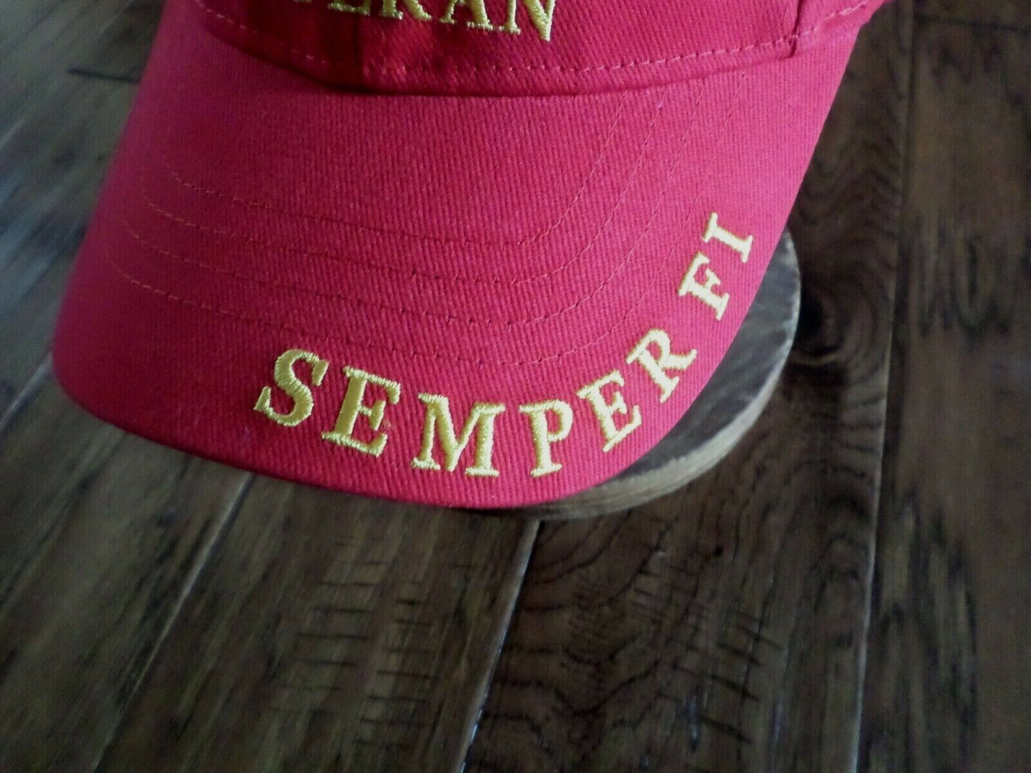 U.S Military Marine Corps Veteran Semper FI USMC Licensed Baseball Hat Cap