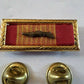 ARMY REPUBLIC OF VIETNAM GALLANTRY CROSS UNIT CITATION RIBBON WITH BRASS HOLDER