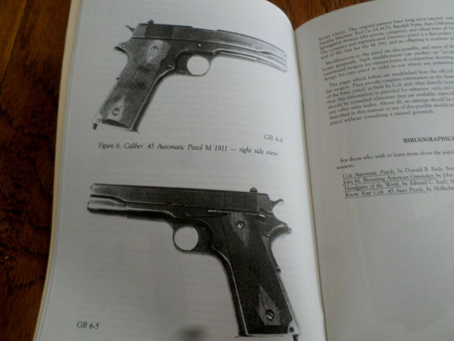 U.S ARMY M1911A1 45 PISTOL HANDBOOK MAINTENANCE OPERATION. TM BOOK