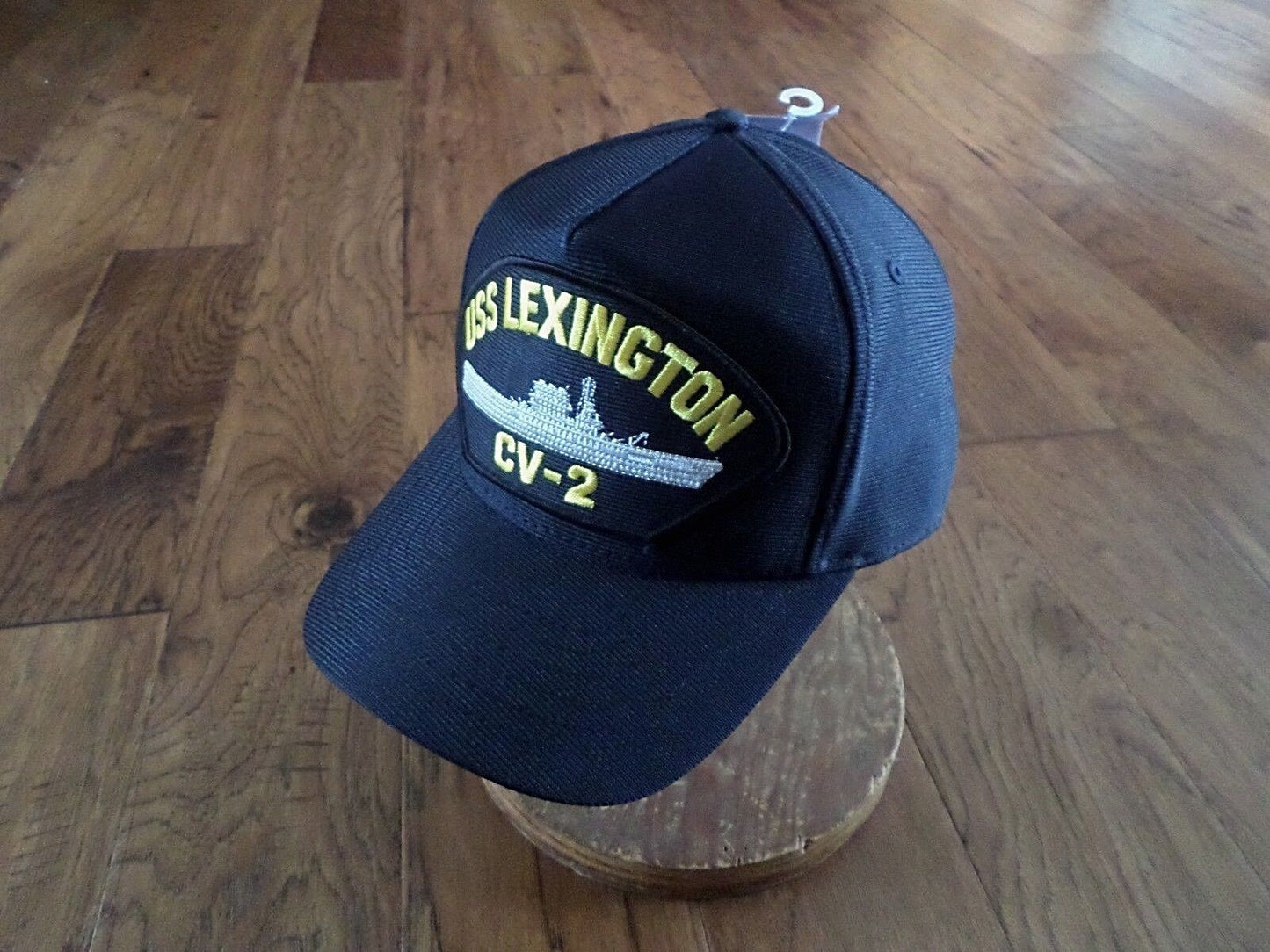 USS LEXINGTON CV-2 U.S NAVY SHIP HAT U.S MILITARY OFFICIAL BALL CAP U.S.A MADE