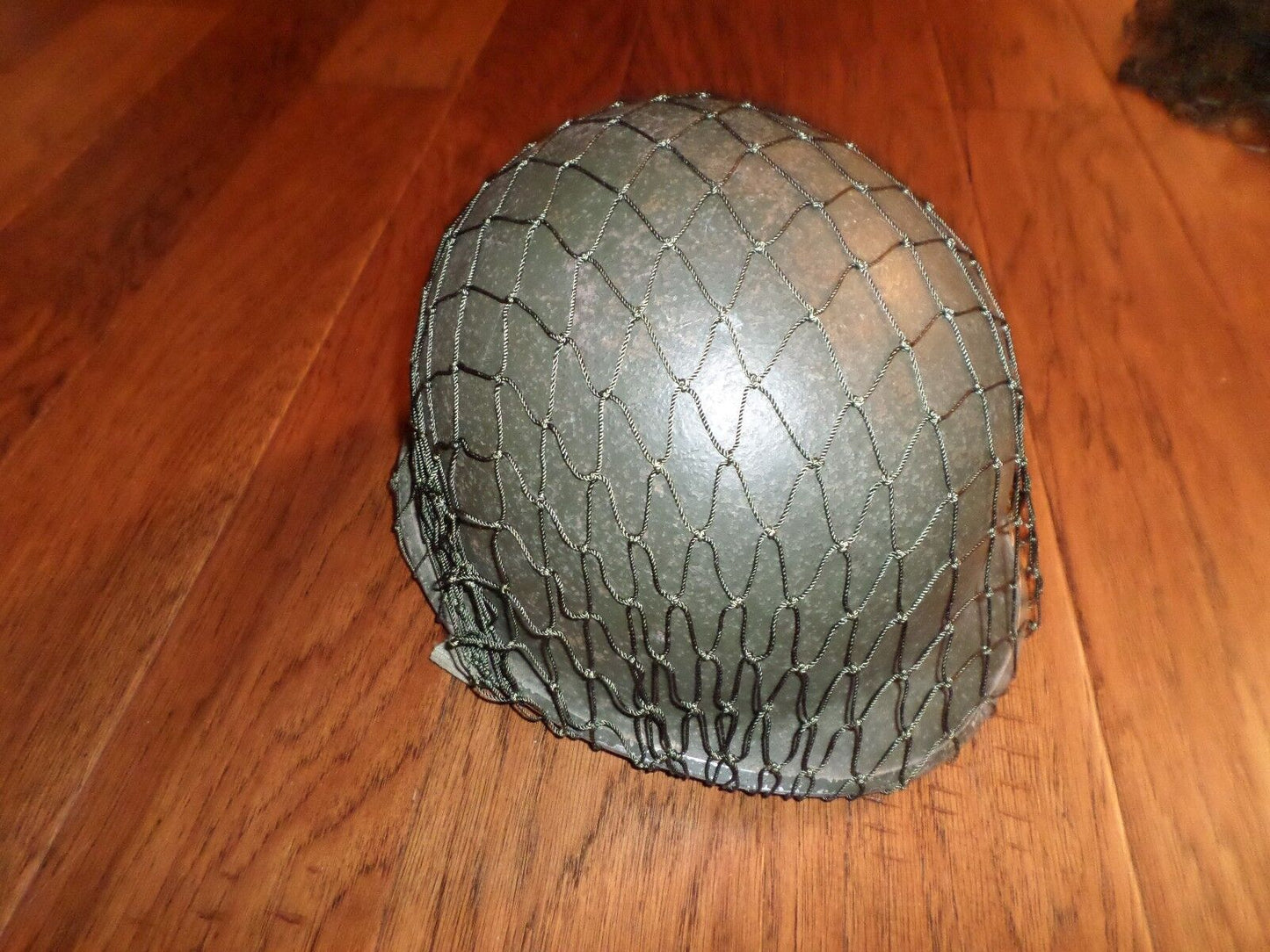 U.S MILITARY WWII STYLE REPRO M1 HELMET NET WITH DRAW STRING - HELMET NOT INCLUD