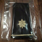 U.S MILITARY ARMY MAJOR EPAULETS SHOULDER RANK BLACK USA MADE POLICE SECURITY