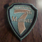 U.S. MILITARY MARINE CORPS MAGNIFICENT 7 PATCH SUBDUE OD GREEN 7TH USMC