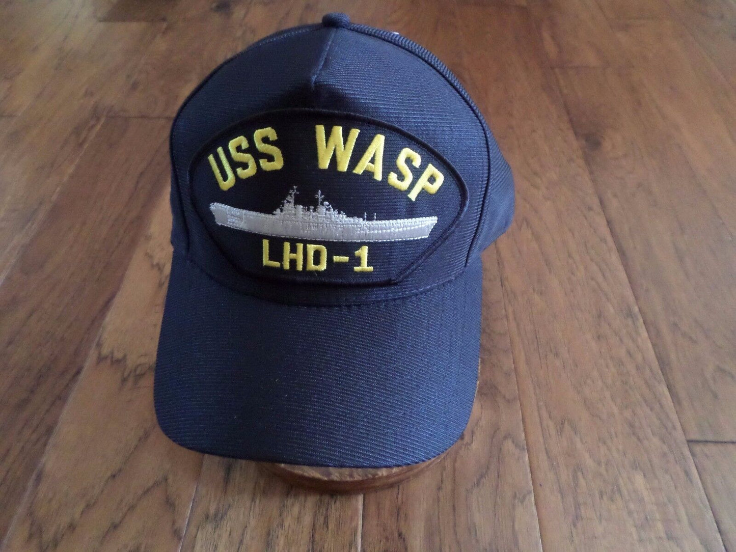 USS WASP LHD-1 NAVY SHIP HAT U.S MILITARY OFFICIAL BALL CAP U.S.A MADE