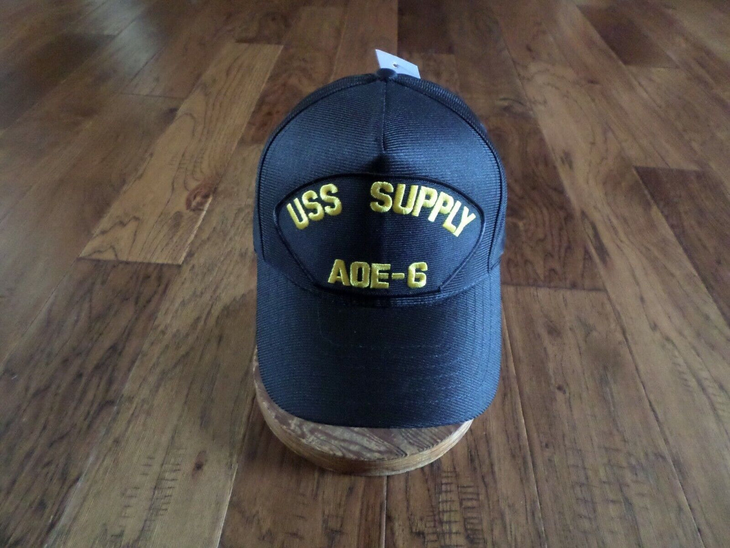 USS SUPPLY AOE-6 COMBAT SUPPORT NAVY SHIP HAT OFFICIAL MILITARY BALL CAP USA