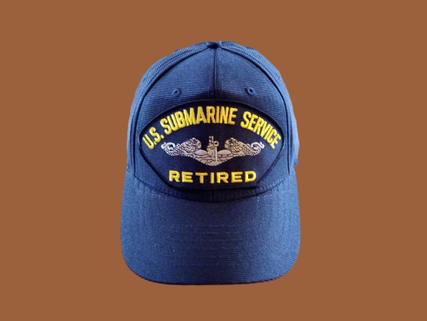 U.S SUBMARINE SERVICE RETIRED U.S NAVY SHIP HAT OFFICIAL MILITARY BALL CAP U.S.A