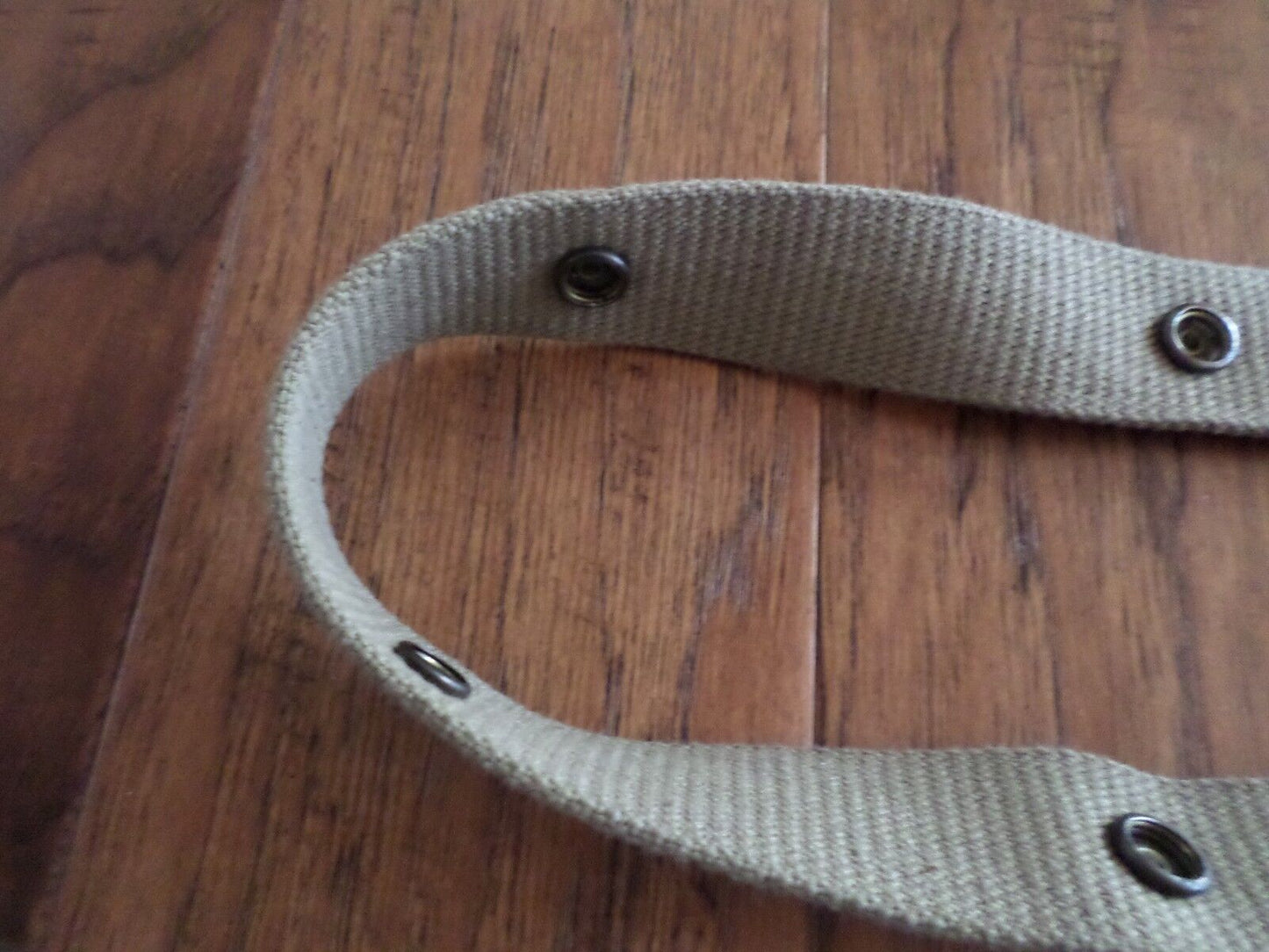 WWII MARINE CORPS USMC DEMOLITION BELT OR M1 CARBINE CLIP POUCH BELT 5 SNAP