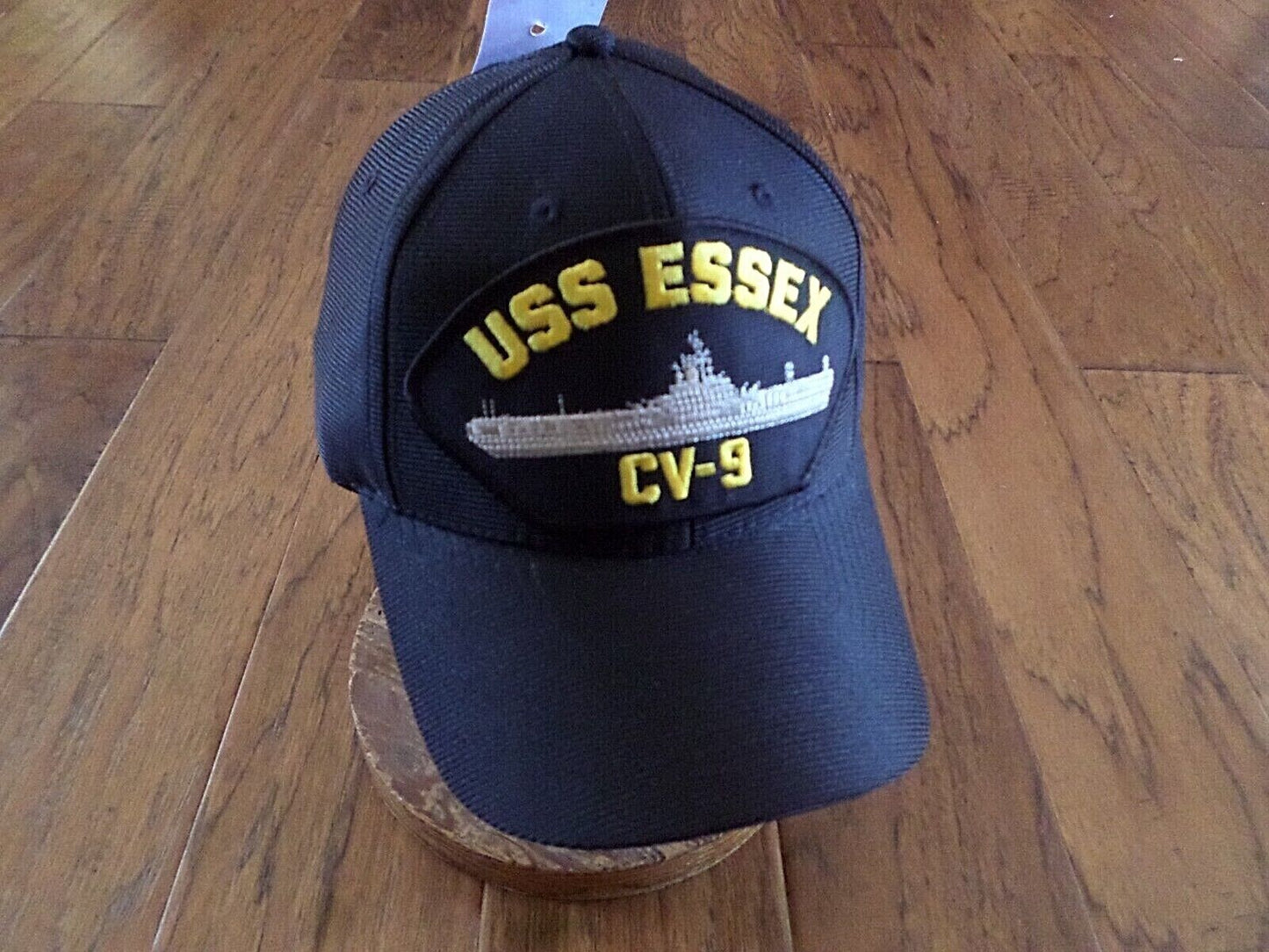 USS ESSEX CV-9 U.S NAVY SHIP HAT OFFICIAL U.S MILITARY BALL CAP U.S.A  MADE