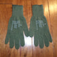 U.S MILITARY STYLE D-3A LEATHER GLOVES COLD WET WEATHER SIZE 4 MEDIUM W/LINER