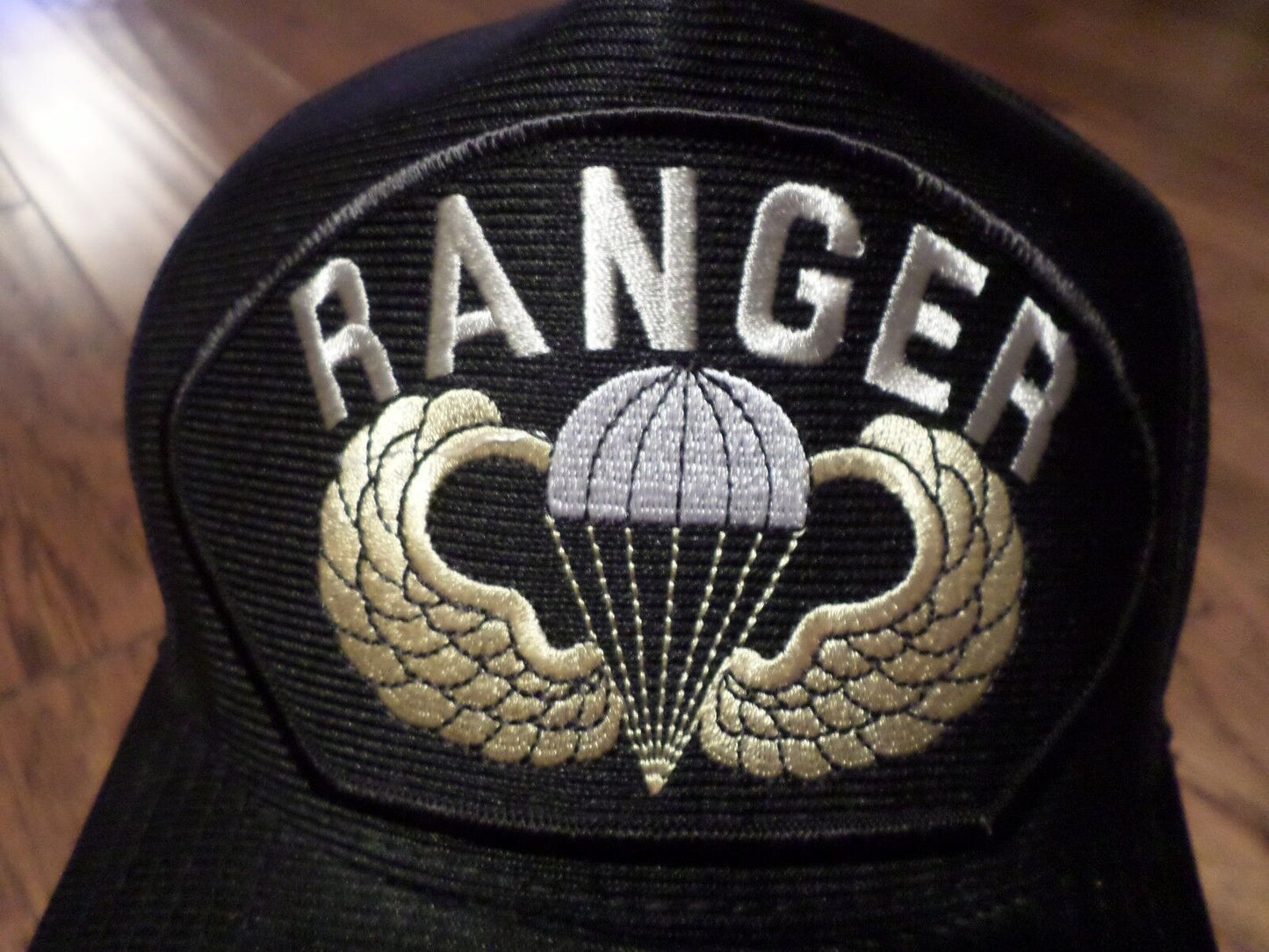 U.S ARMY AIRBORNE RANGER HAT JUMP WINGS U.S MILITARY OFFICIAL BALL CAP USA MADE