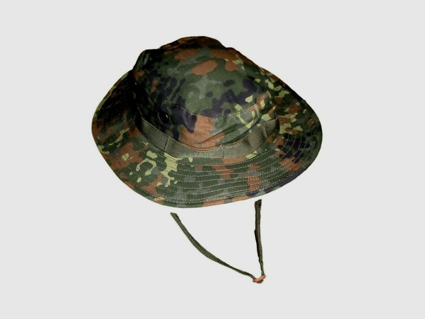 NEW GERMAN FLECKTARN CAMOUFLAGE PATTERN BOONIE HAT 100% RIP-STOP