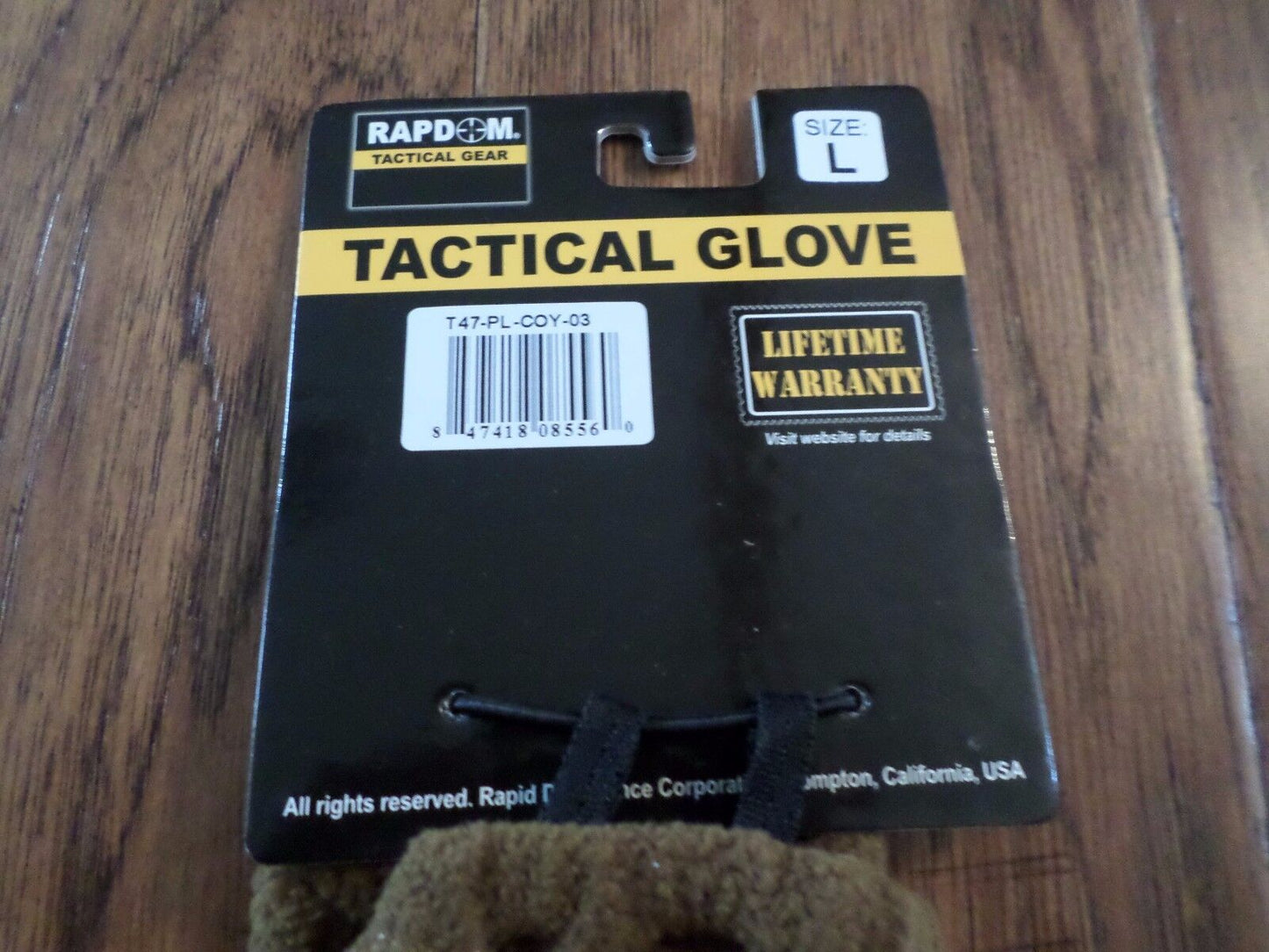 Half Finger Polar Fleece Gloves Tactical Shooters Rapdom Cold Weather CYB  LARGE