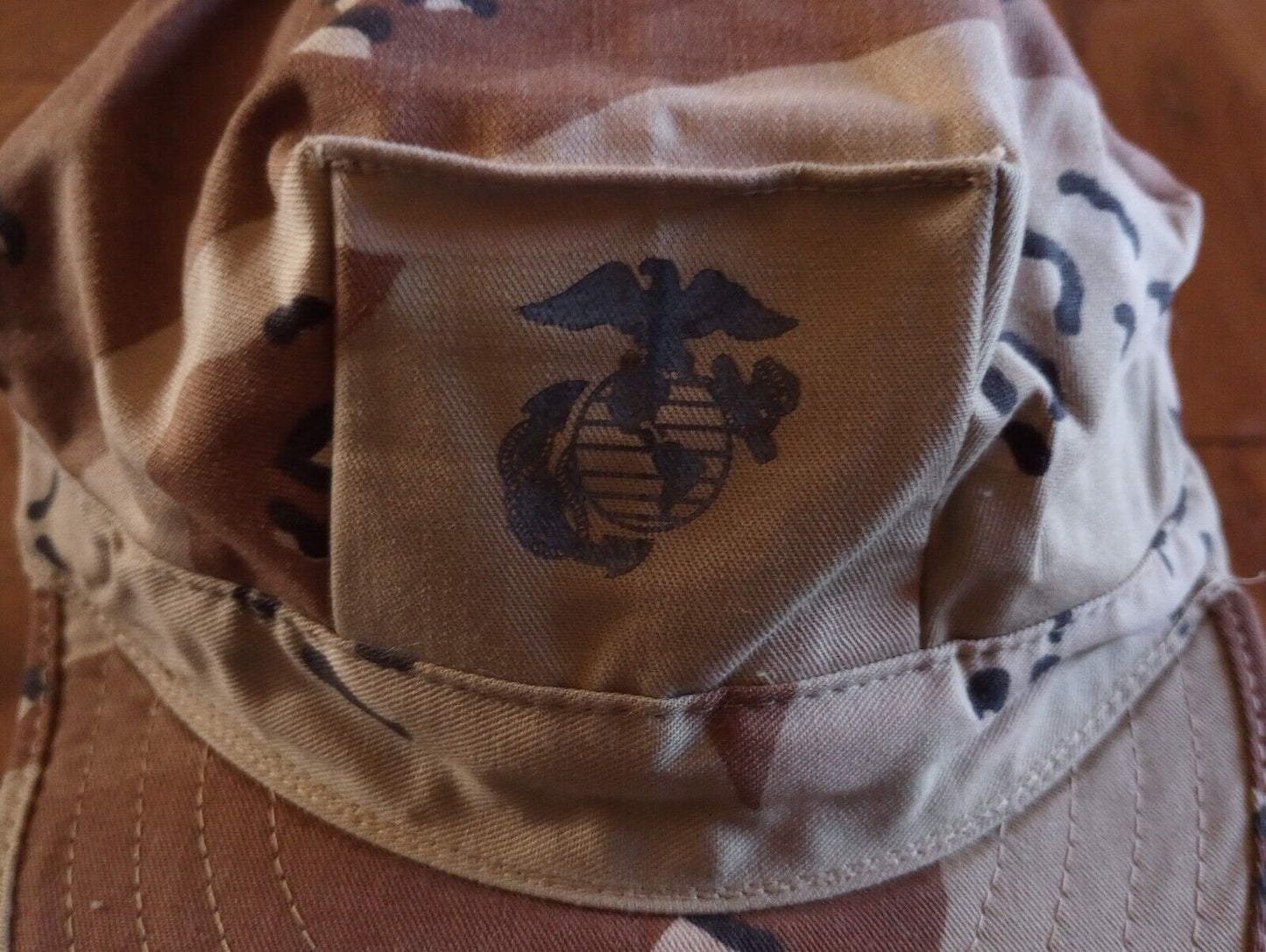 MARINE CORPS ISSUE UTILITY HAT U.S.M.C DIGITAL DESERT CAP SIZE X-LARGE 7 3/4