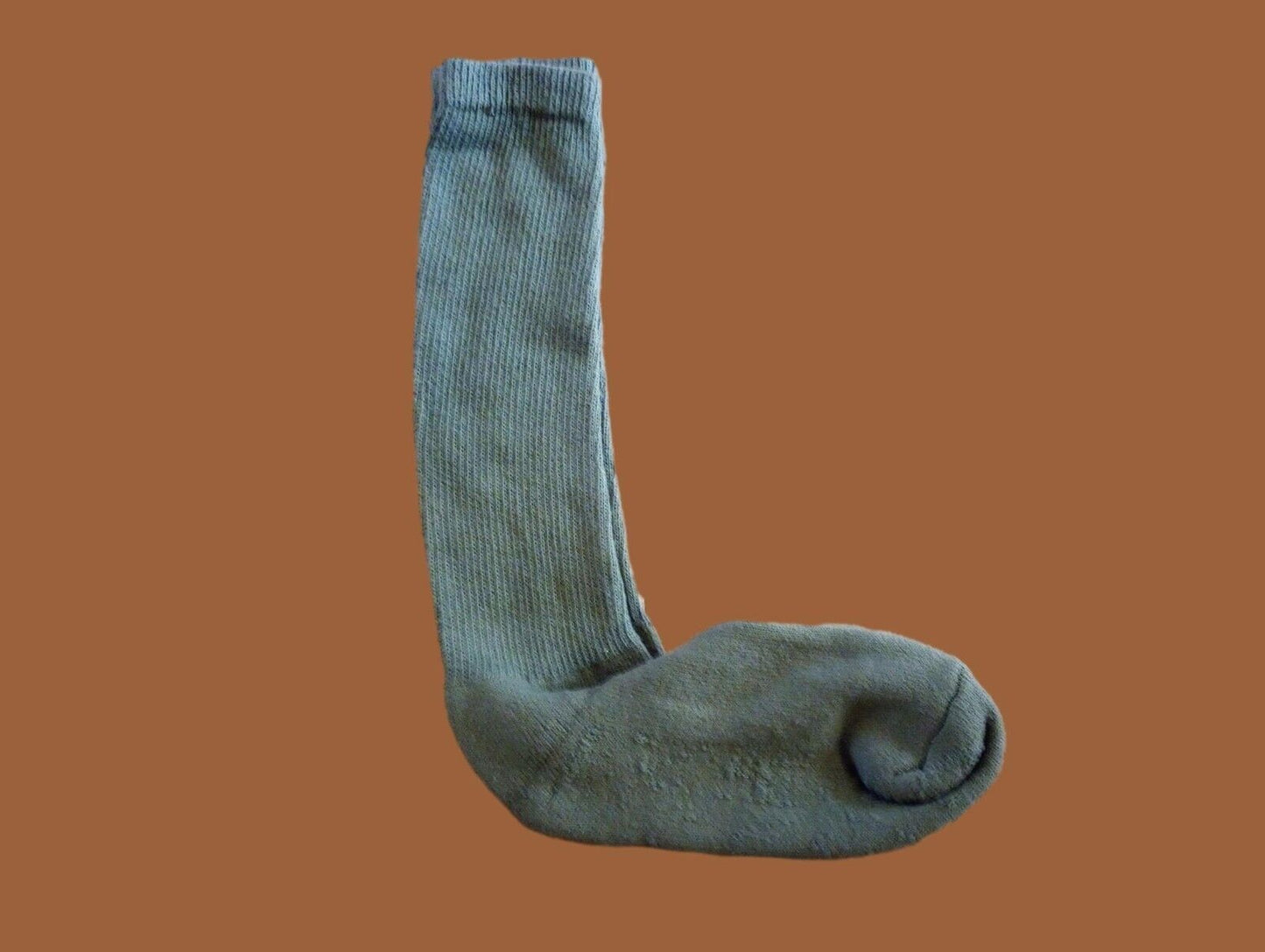 NEW MILITARY ISSUE CUSHION SOLE WOOL SOCKS U.S.A MADE X SMALL IRREGULAR