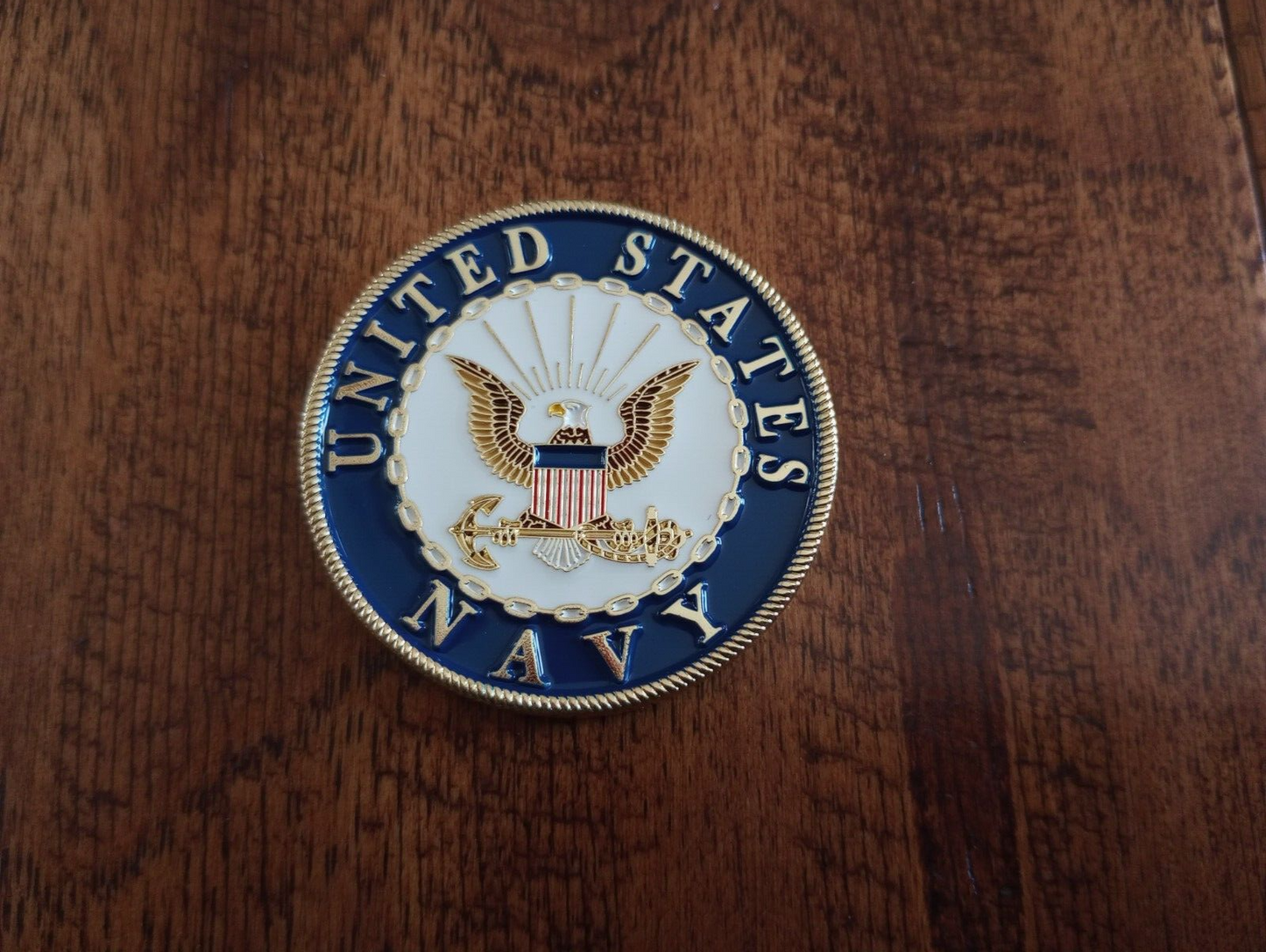 UNITED STATES MILITARY NAVY SEABEES CAN DO CHALLENGE COIN NEW IN PACKAGE