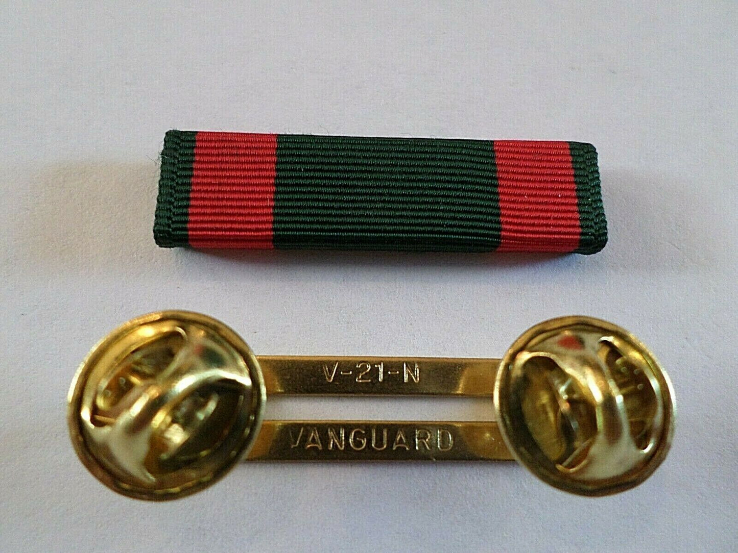 VIETNAM CIVIL ACTION 2nd CLASS RIBBON WITH BRASS RIBBON HOLDER MILITARY VETERAN