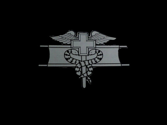 U.S MILITARY ARMY EXPERT MEDIC BADGE WINDOW DECAL STICKER