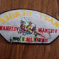 U.S MILITARY NAVY SEABEE VIETNAM VETERAN HAT PATCH  3" X 5"