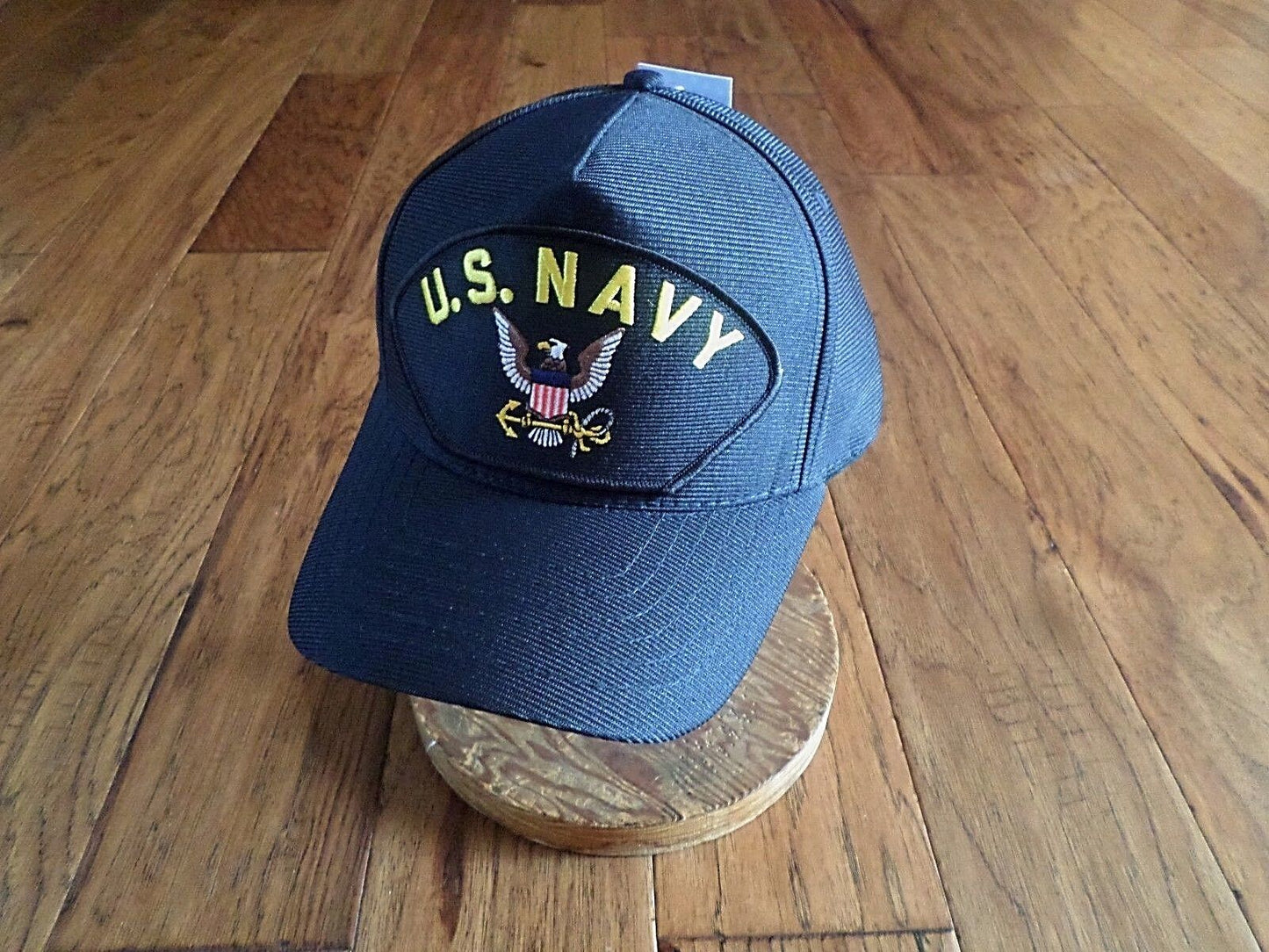 U.S MILITARY NAVY EMBROIDERED HAT U.S MILITARY OFFICIAL BALL CAP U.S.A MADE