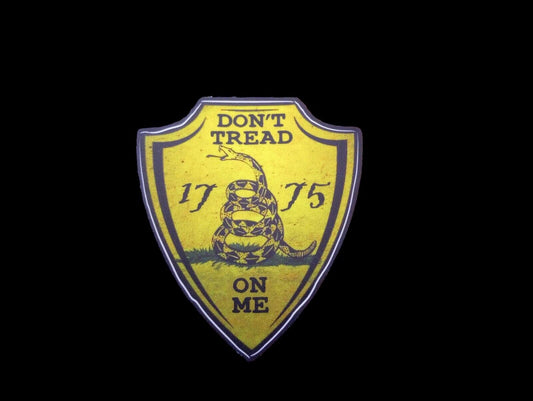 2ND Amendment Don't Tread On Me Window Decal Vinyl Sticker Gadsden Flag