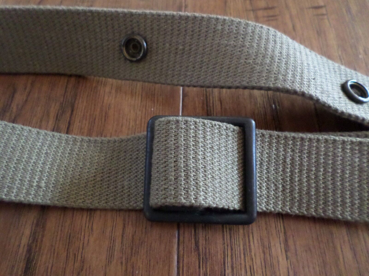 WWII MARINE CORPS USMC DEMOLITION BELT OR M1 CARBINE CLIP POUCH BELT 5 SNAP