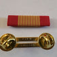 VIETNAM GALLANTRY CROSS RIBBON WITH BRASS RIBBON HOLDER U.S MILITARY VETERAN