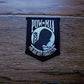 U.S. MILITARY POW/MIA PATCH  PRISONER OF WAR MISSING IN ACTION 4" X 3"