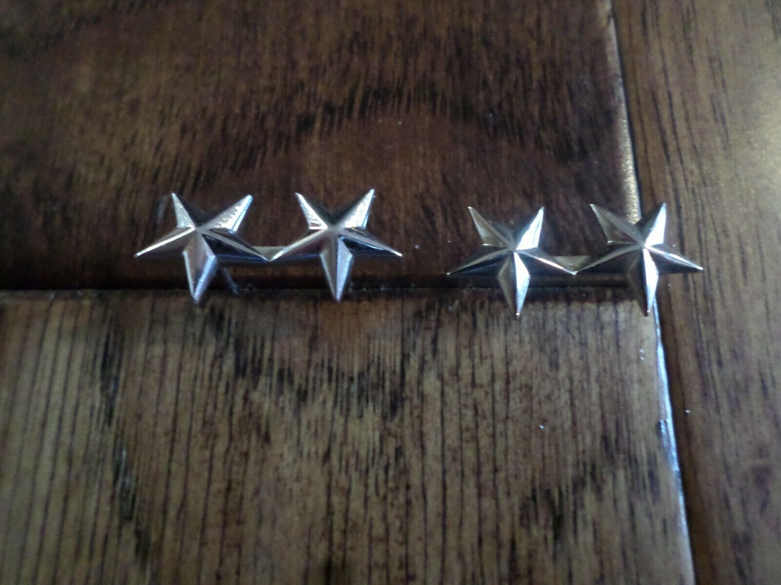 VINTAGE U.S MILITARY STERLING SILVER MAJOR GENERAL RANK 2 STAR WWII VI ...