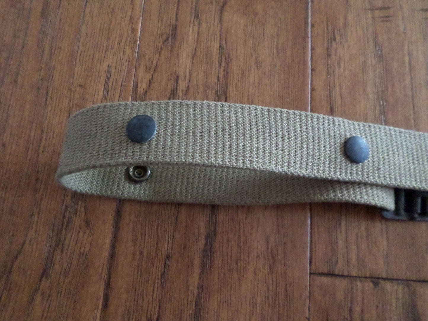 WWII MARINE CORPS USMC DEMOLITION BELT OR M1 CARBINE CLIP POUCH BELT 5 SNAP