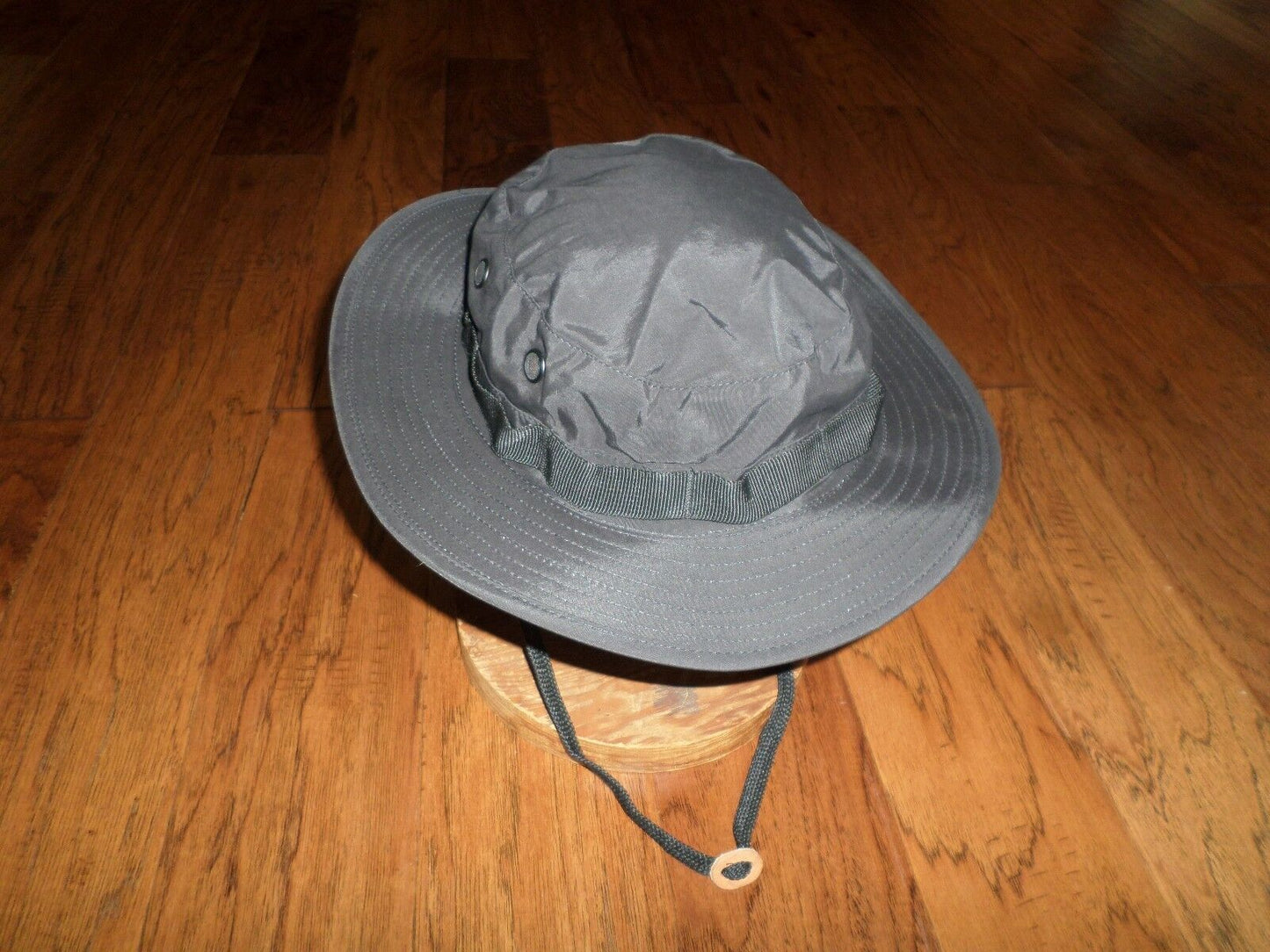 NEW BLACK TRILAM BOONIE HAT WET WEATHER HAT SIZE LARGE TRILAM NYLON