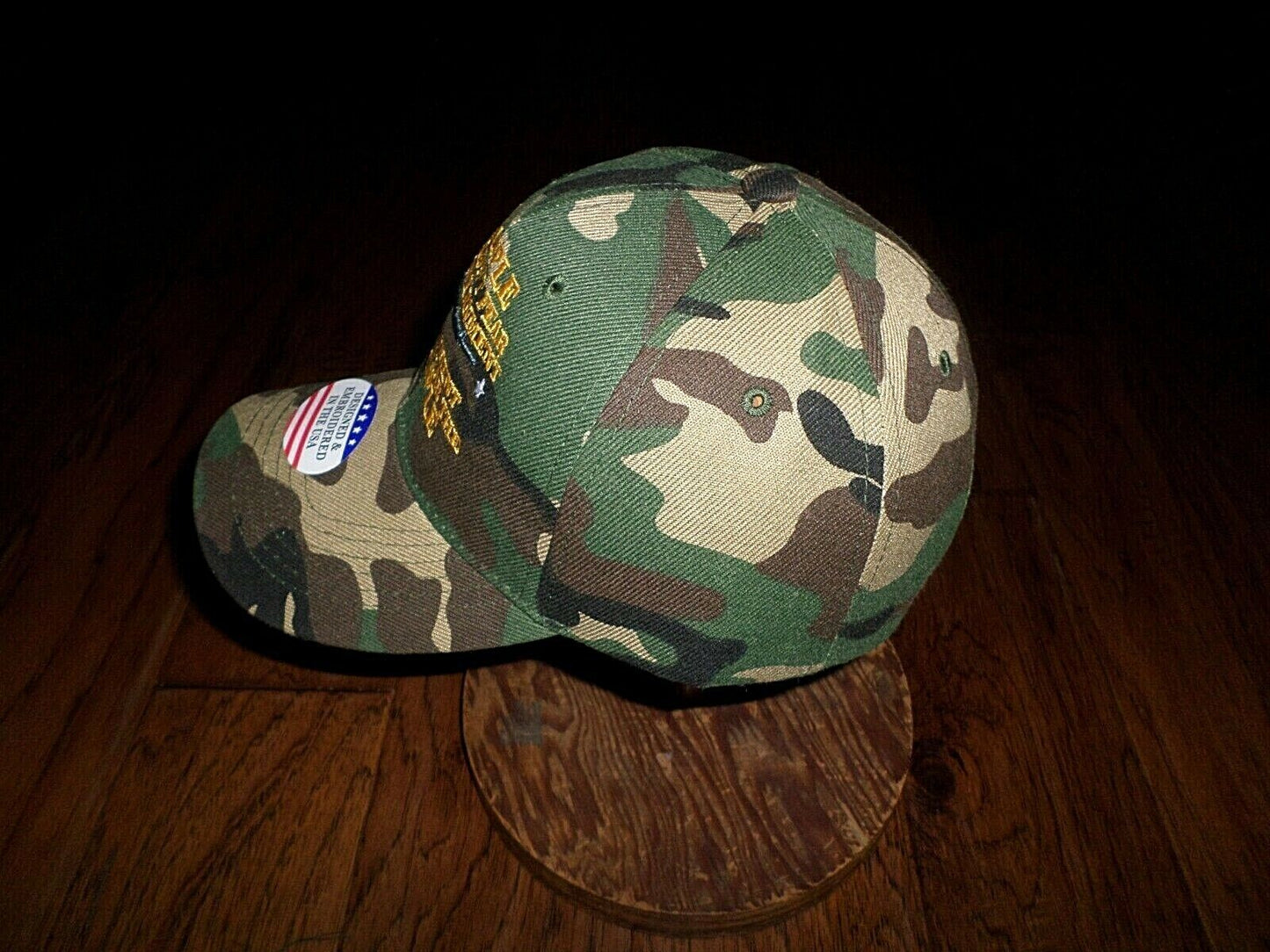 2nd AMENDMENT HAT FEAR THE GOVERNMENT CAP EMBROIDERED CAMOUFLAGE