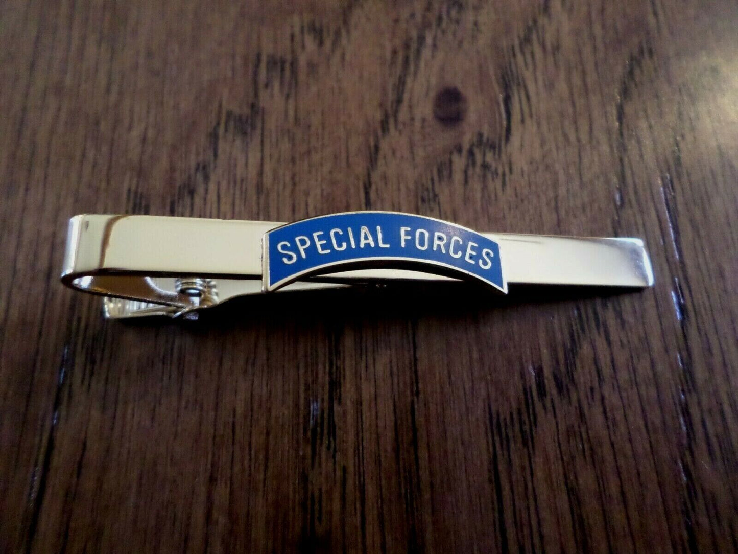 U.S MILITARY ARMY SPECIAL FORCES TIE BAR TIE TAC  CLIP ON U.S.A MADE