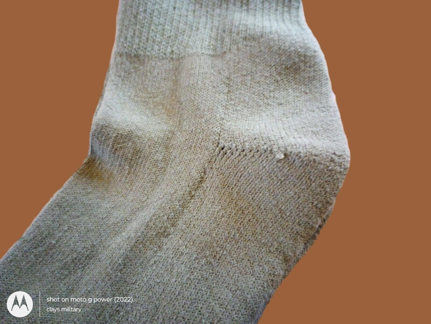 NEW MILITARY ISSUE CUSHION SOLE WOOL SOCKS U.S.A MADE X SMALL IRREGULAR