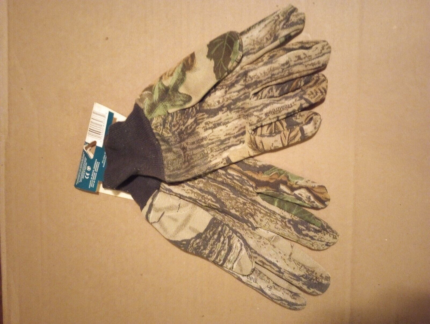 REALTREE CAMOUFLAGE  JERSEY HUNTING GLOVES