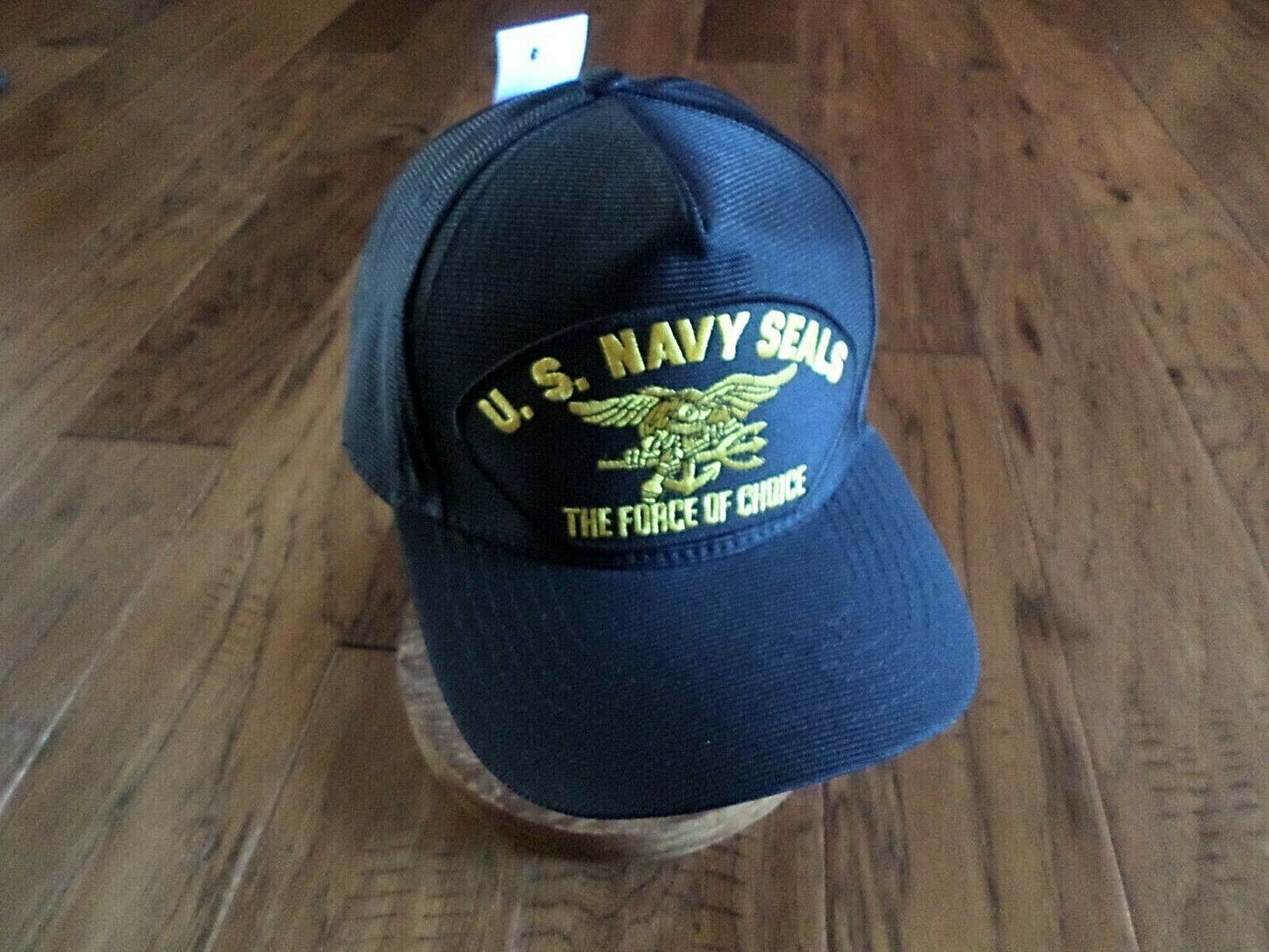 U.S NAVY SEALS FORCE OF CHOICE HAT OFFICIAL MILITARY BALL CAP USA MADE