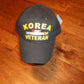 U.S MILITARY KOREA VETERAN HAT MILITARY BALL CAP KOREA WAR VETERAN