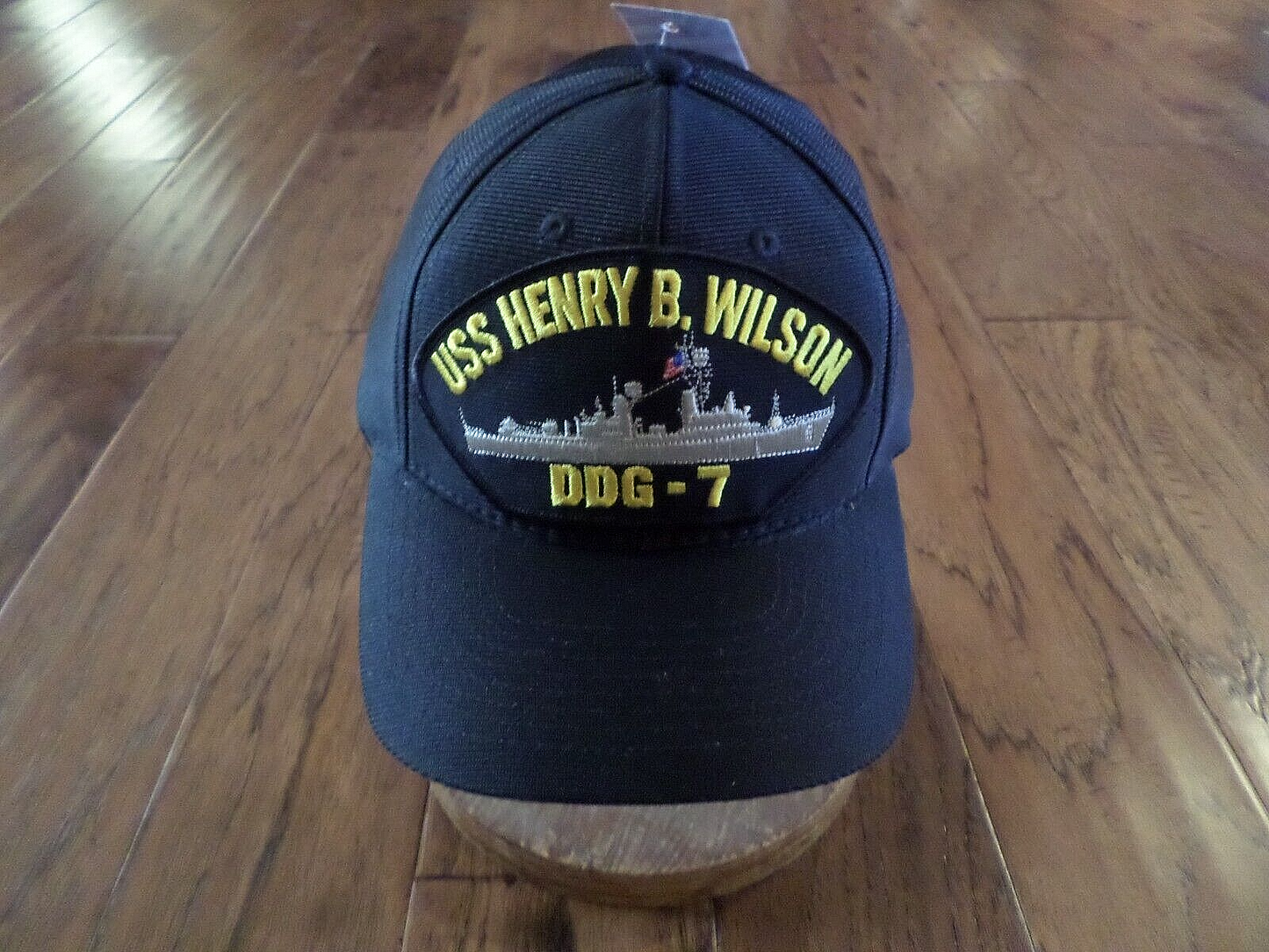 USS HENRY B WILSON DDG-7 NAVY SHIP HAT U.S MILITARY OFFICIAL BALL CAP U.S. MADE