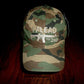 I Plead The 2nd Amendment Hat Embroidered Polo Woodland Camouflage Baseball Cap