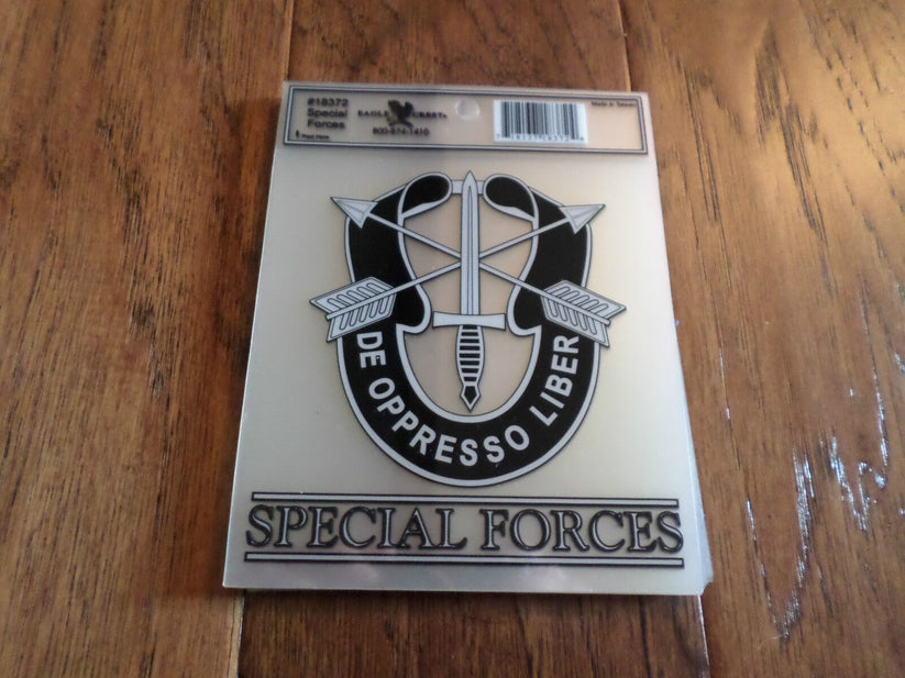 U.S ARMY SPECIAL FORCES WINDOW DECAL BUMPER STICKER OFFICIALLY LICENSE ...