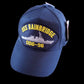 USS BAINBRIDGE DDG-96 U.S NAVY SHIP HAT OFFICIAL MILITARY BALL CAP U.S MADE