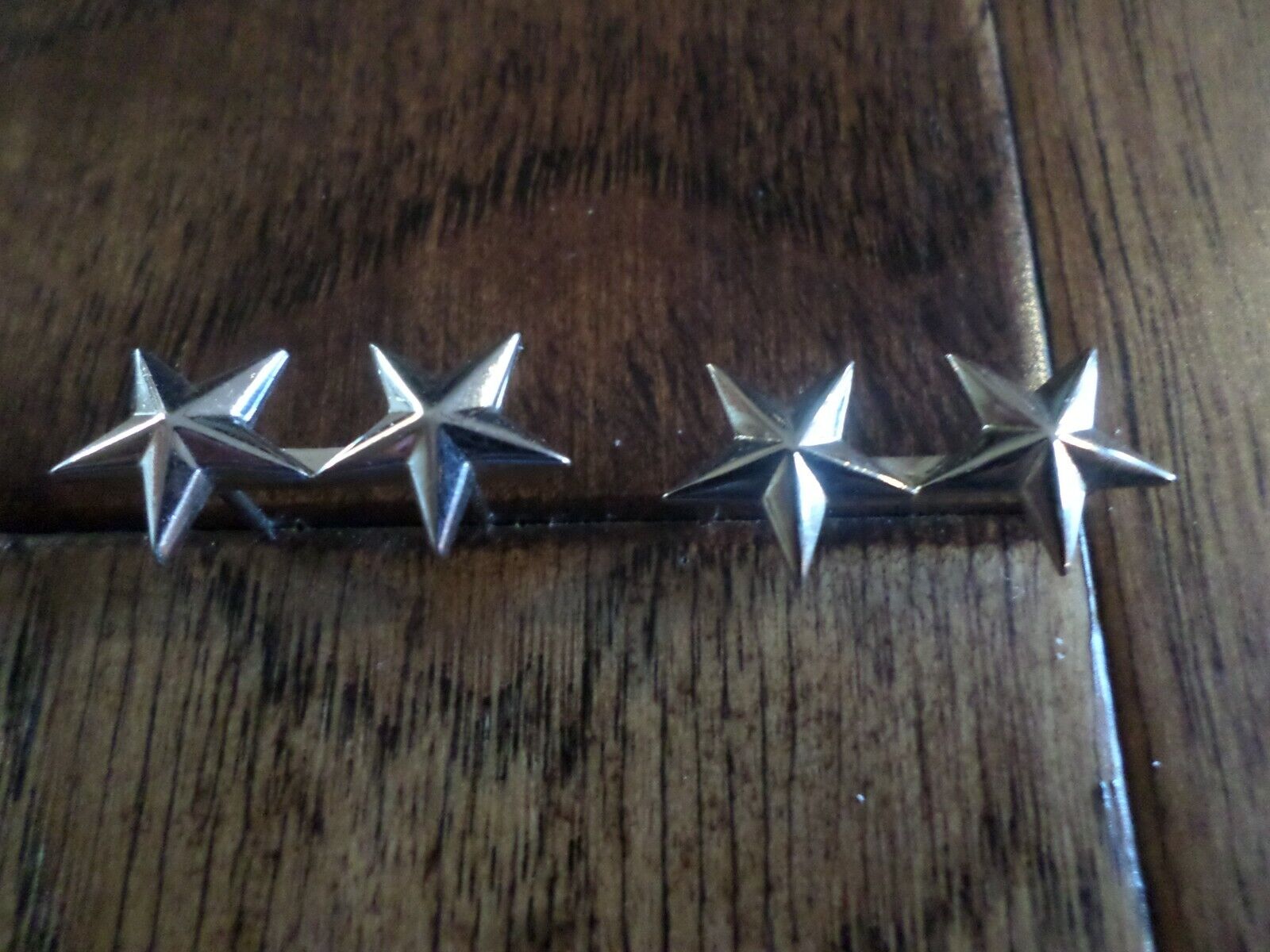 VINTAGE U.S MILITARY STERLING SILVER MAJOR GENERAL RANK 2 STAR WWII VI ...