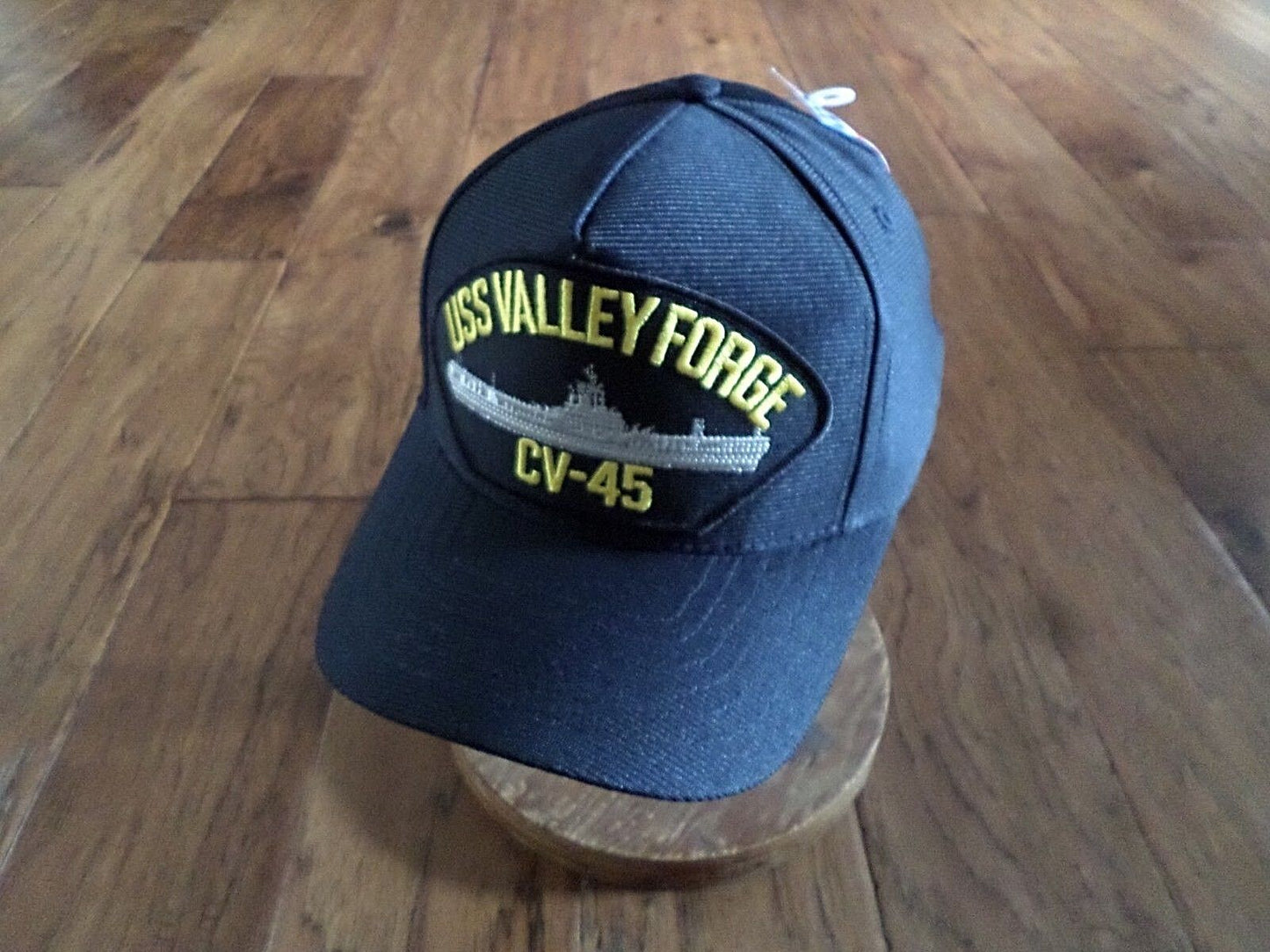 USS VALLEY FORGE CV-45 U.S NAVY SHIP HAT OFFICIAL U.S MILITARY BALL CAP U.S MADE